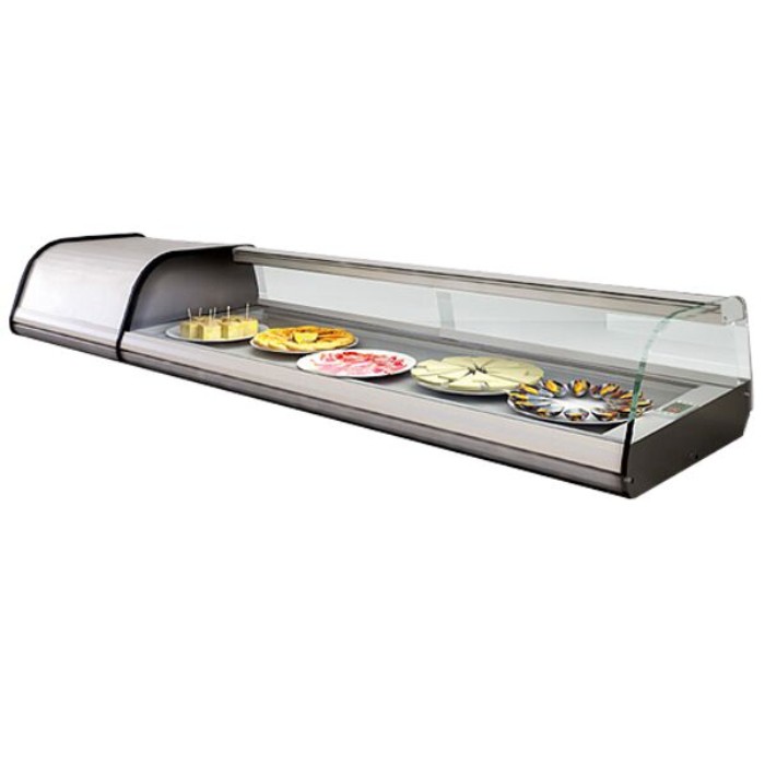 Настольная витрина - 8x (17 x 32см) GGM Gastro ATEI204
