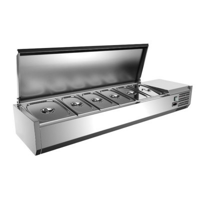 Холодильная витрина для ингредиентов BERG THV1400/380VD