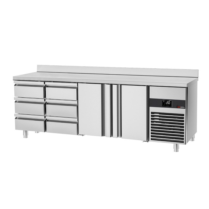 Холодильный стол GGM Gastro KTF227AND-EF#2T#6S