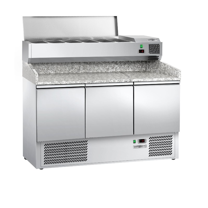 Холодильний стіл для піци ECO 1,4 m x 0,7 m GGM Gastro POG147ND#AGG143END#07
