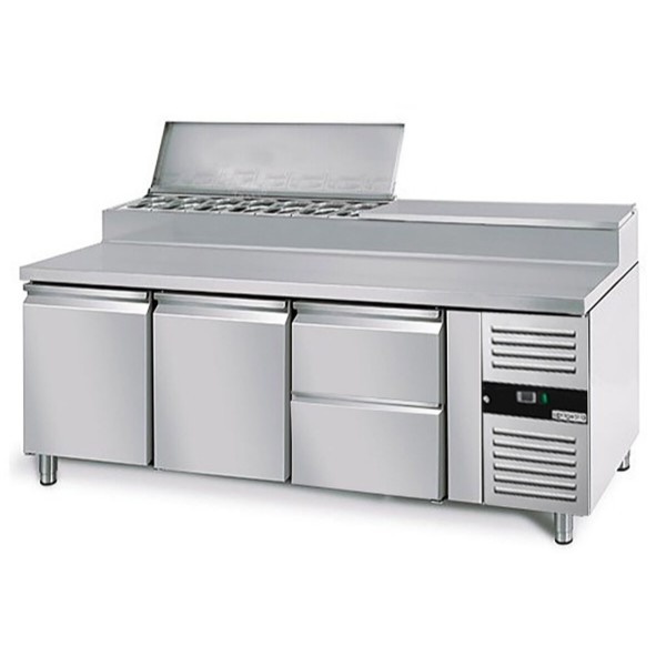 Холодильный стол саладетта GGM Gastro ZBG207ND#SBS1212