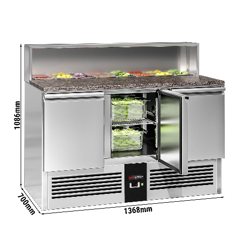 Холодильный стол саладетта PREMIUM GGM Gastro SAG147GND