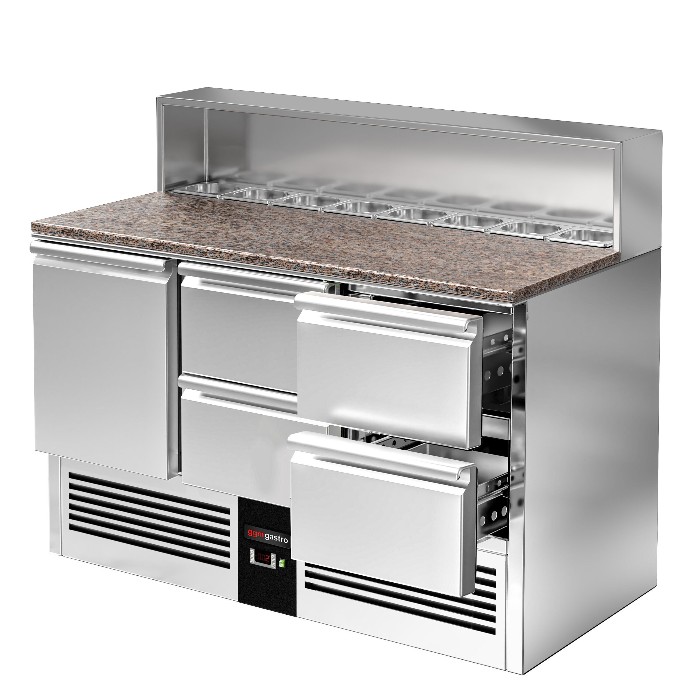 Холодильный стол саладетта PREMIUM GGM Gastro SAG147GND#2#SBG1212