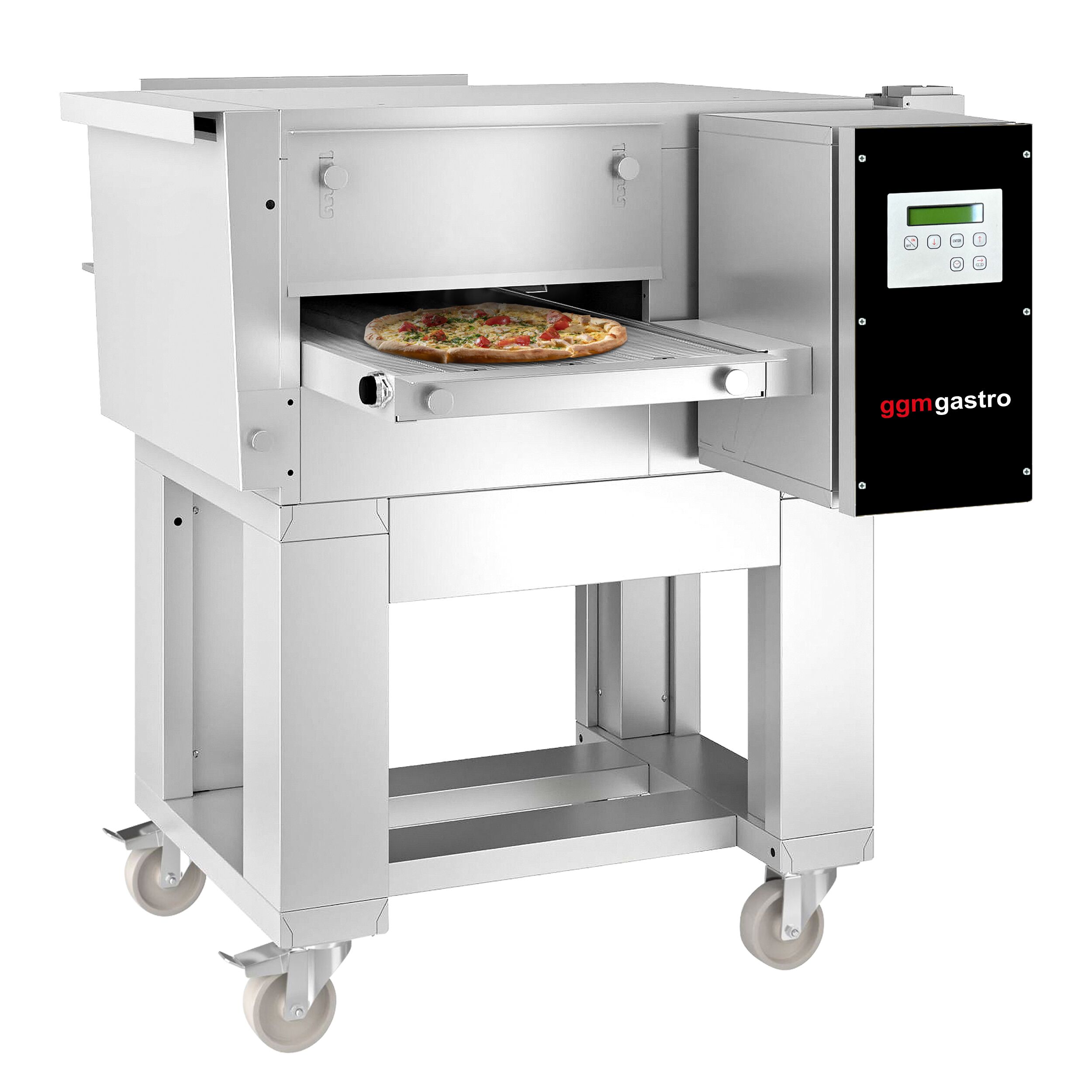 Печь для пиццы газовая, 0,98 х 1,33 м конвеерная GGM Gastro DPZ3030E#UDZ3030