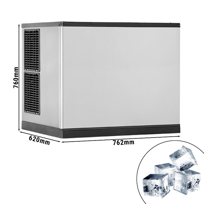 Льодогенератори кубикового льоду 405 кг / 24 год GGM Gastro EWI403VHN