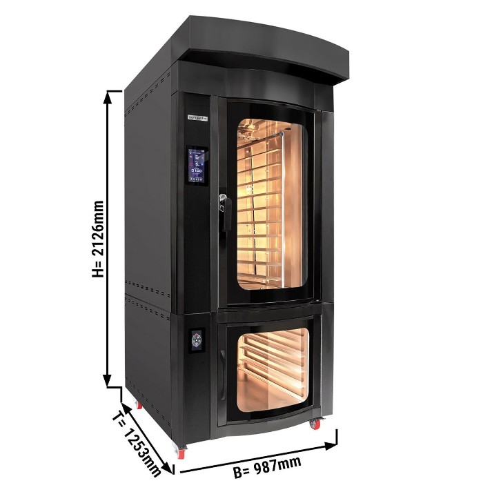 Ротационная газовая пекарня  10 x EN 60 x 40 см GGM Gastro GKDP1064B