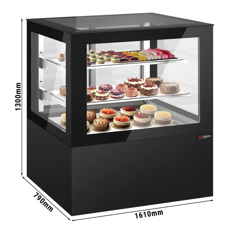 Витрина для кондитерских изделий 1,61 x 0,79 m GGM Gastro KTVF600