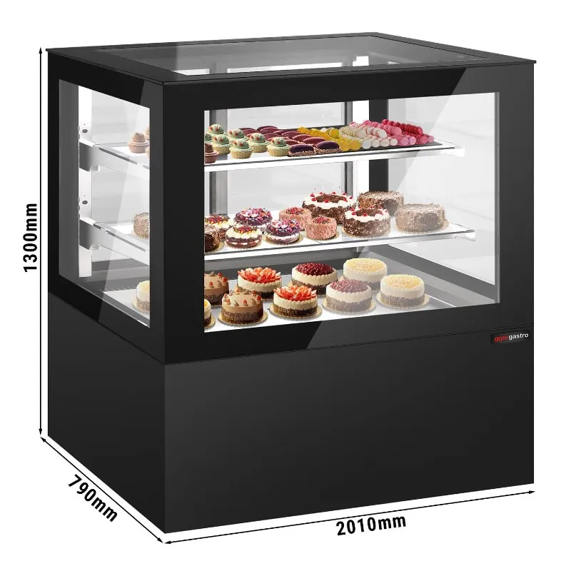 Витрина для кондитерских изделий 2,01 x 0,79 m GGM Gastro KTVF750