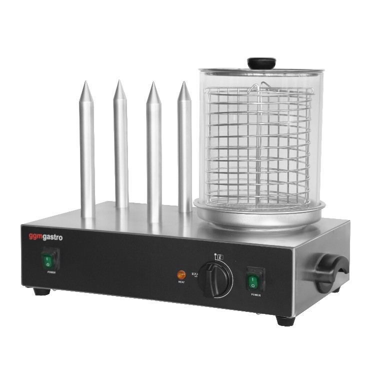 Апарт для хот-догов - 4 шпажки GGM Gastro HDMH4N