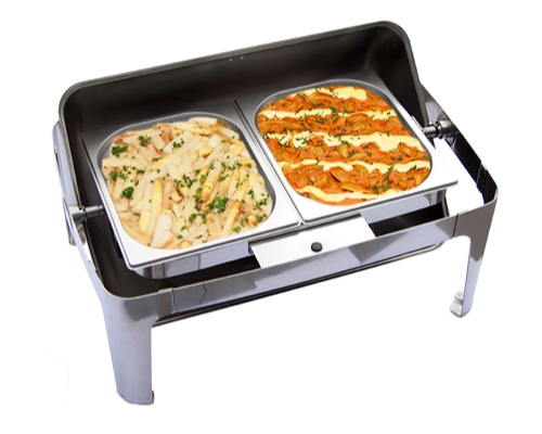 Каструля з підігрівом GN1/1 - з роликовою кришкою GGM Gastro CDY11R