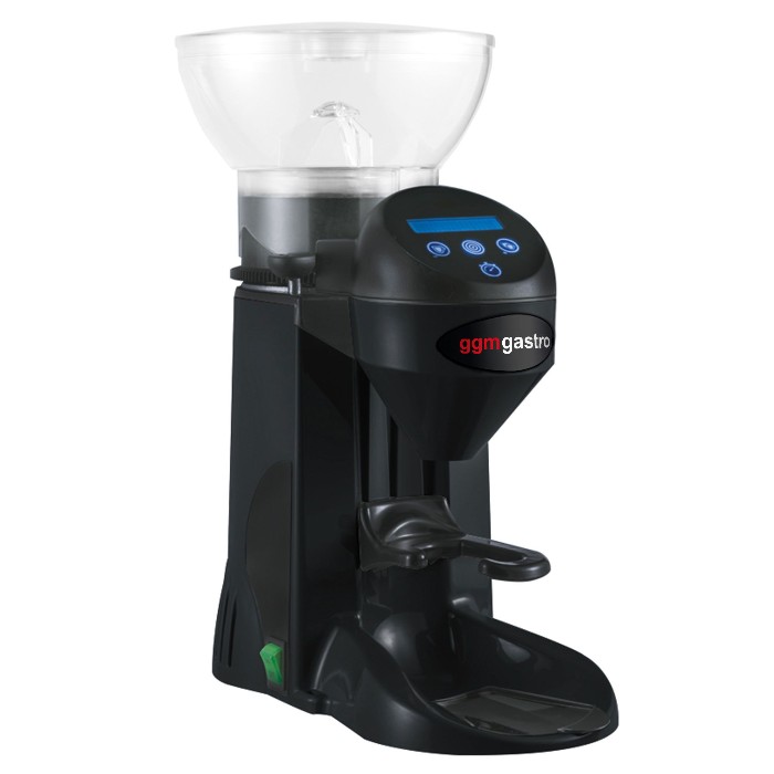 Кофемолка профессиональная 1 кг / черная GGM Gastro MC1T-BLACK