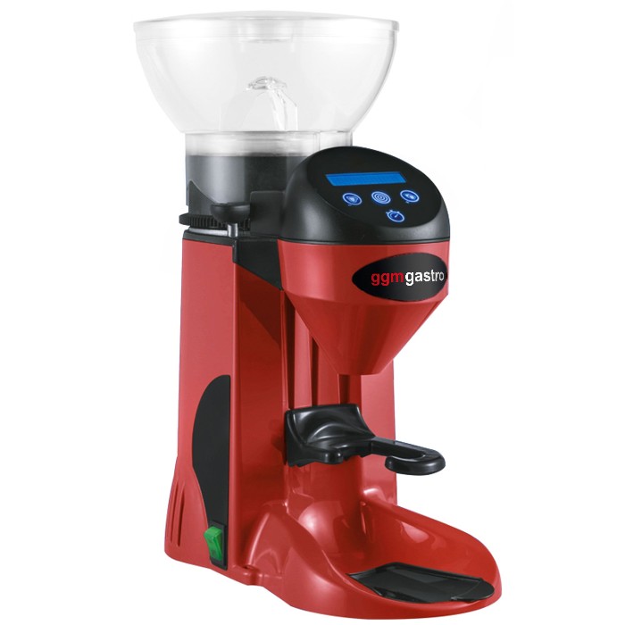 Кофемолка профессиональная красная - 1кг GGM Gastro MC1T-RED