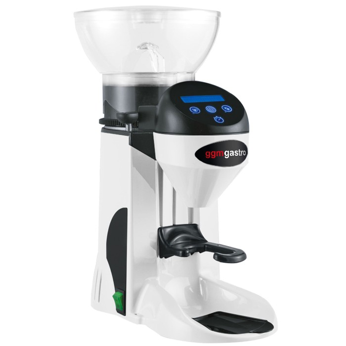 Кавомолка професійна біла - 1кг GGM Gastro MC1T-WHITE