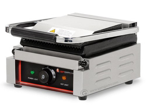Контактный гриль 0,31 м - с верхней и нижней обжаркой GGM Gastro KGKB100