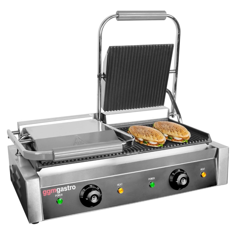 Контактный гриль двойной 0,57м GGM Gastro KGKB300