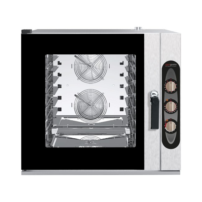 Конвекционная печь с механическим управлением 6x EN 40 x 60 cm GGM Gastro BKDV865-2SM#HENV6N