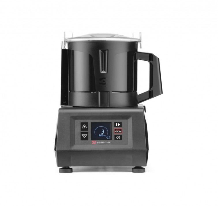 Куттер-эмульгатор с переменной скоростью Hendi 1051000 Compact Line KE-4V Ultra, Sammic, Черный, 252x309x(H)434mm