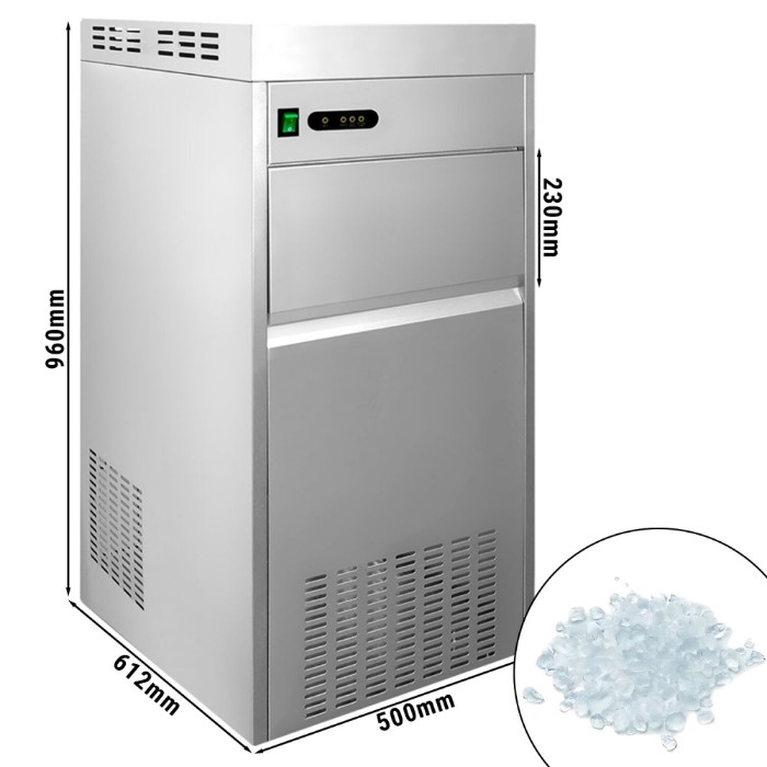Льдогенератор - 100 кг / 24ч GGM Gastro EFBH569