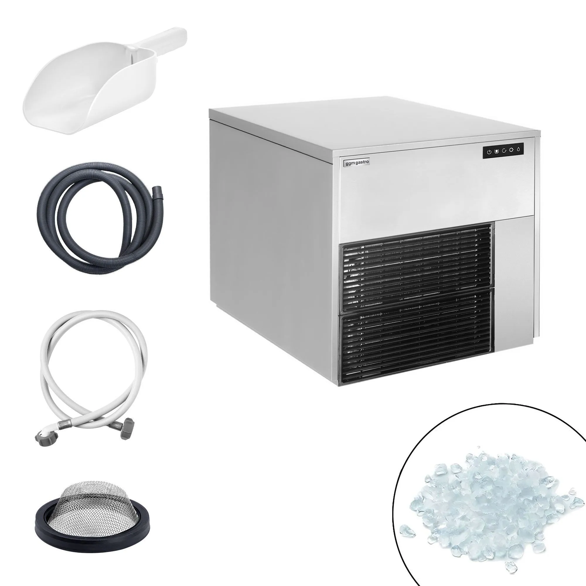 Льдогенератор хлопьевидного льда GGM-Gastro FEI565