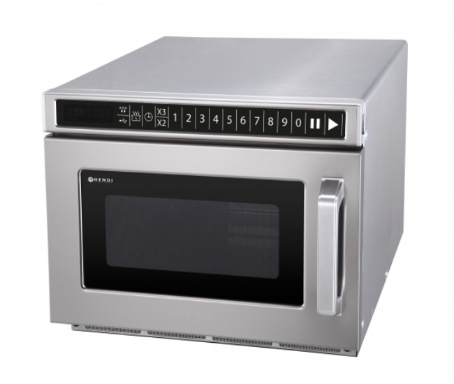 Мікрохвильова піч Hendi 281376 з можливістю програмування, з USB-портом 1800W