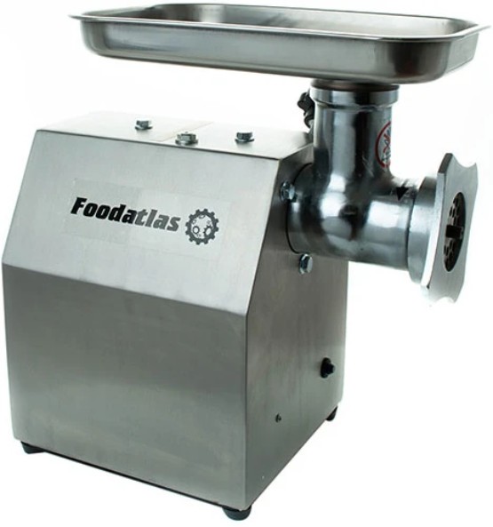 Мясорубка Foodatlas KY-12 мотор алюминий горловина из стали