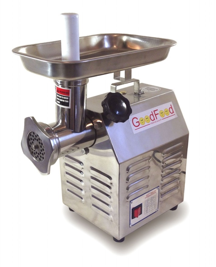 Мясорубка GoodFood MG12 Premium мотор медный горловина из нержавеющей стали