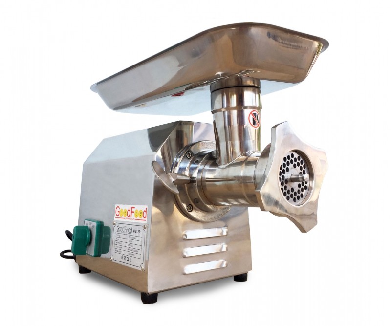 Мясорубка профессиональная GoodFood MG12R Reverse мотор медный горловина из нержавеющей стали