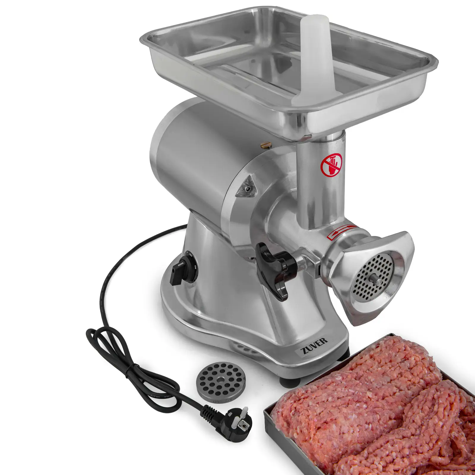 Мясорубка профессиональная ZUVER Grinder Enterprise Premium 850W Round Engine