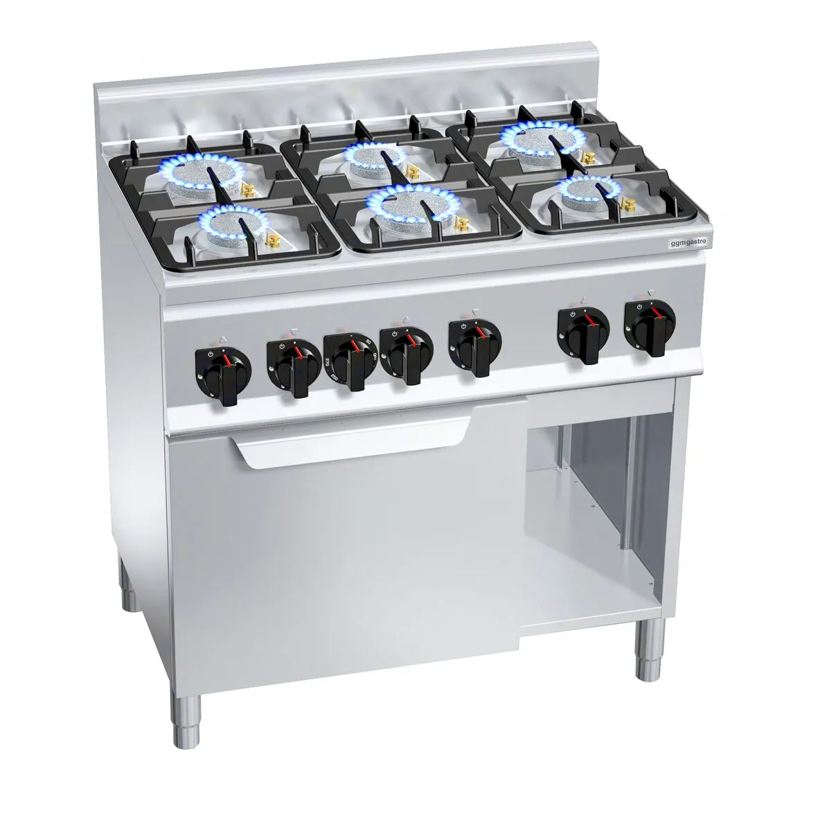 Напольная плита газовая GGM-Gastro GHB969P GB4