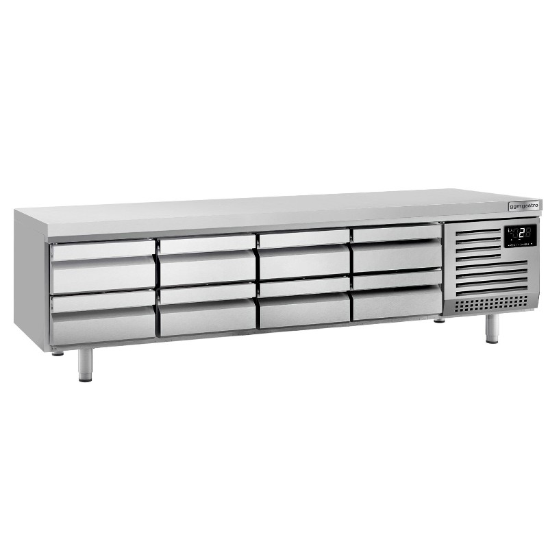 Охлаждающая тумба Premium PLUS - 2400 мм - 435 л. GGM Gastro KUI246