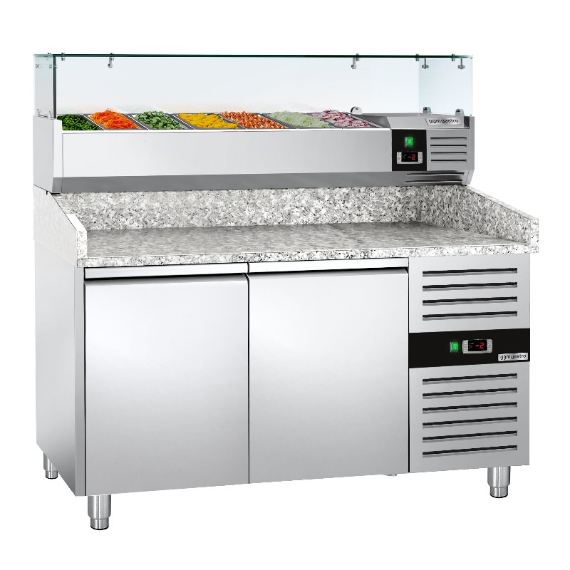 Охлаждающий стол для пиццы GGM Gastro POS158ND#AGG153ND