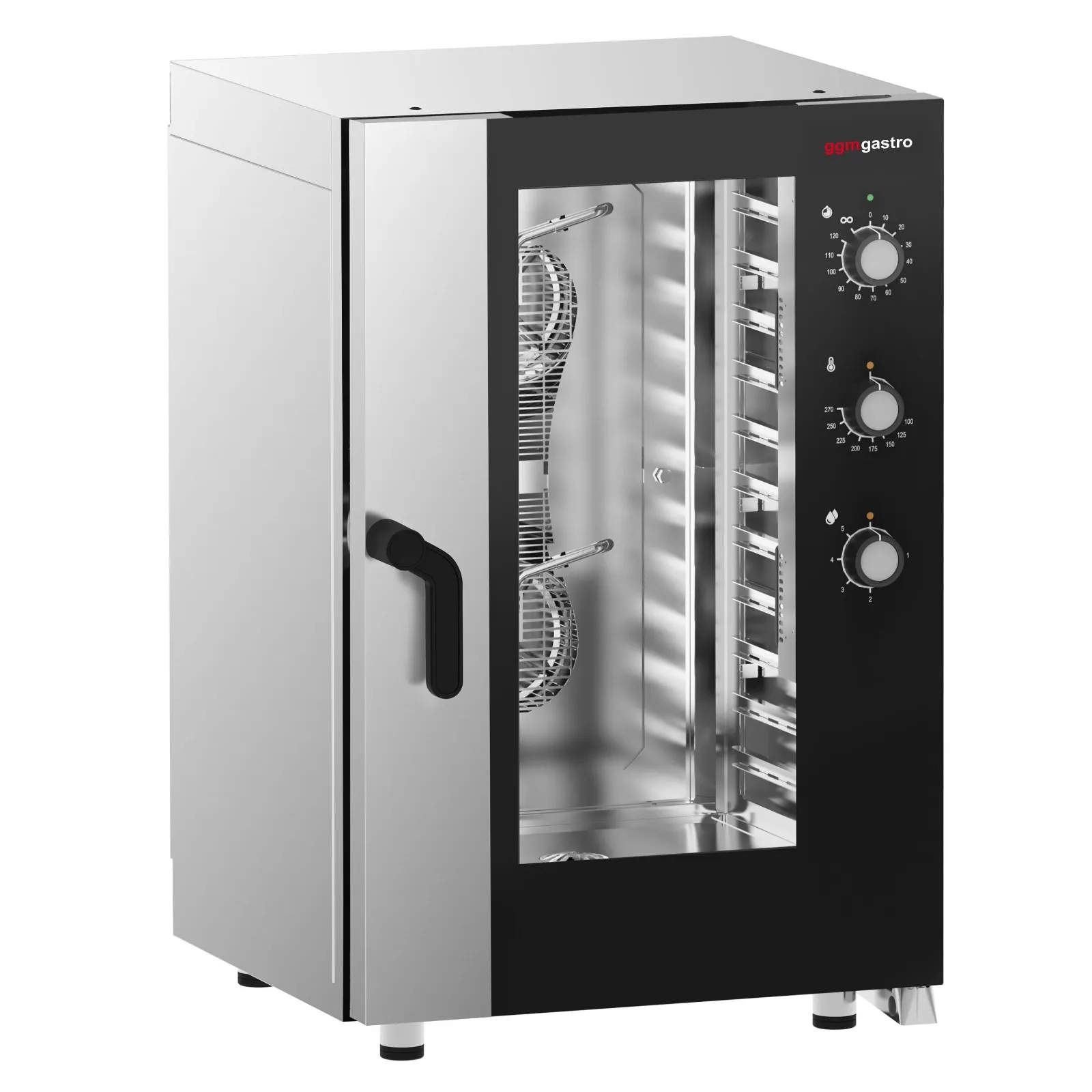 Пароконвектомат - Manual (механическое управление) - 11x GN 1/1 GGM GASTRO KDMTE1111N