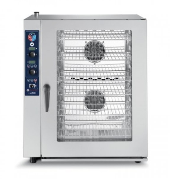 Пароконвектомат Combi Hendi 224922 By Lainox Top Line 8x GN 1/1 із системою автоматичного миття - електронний