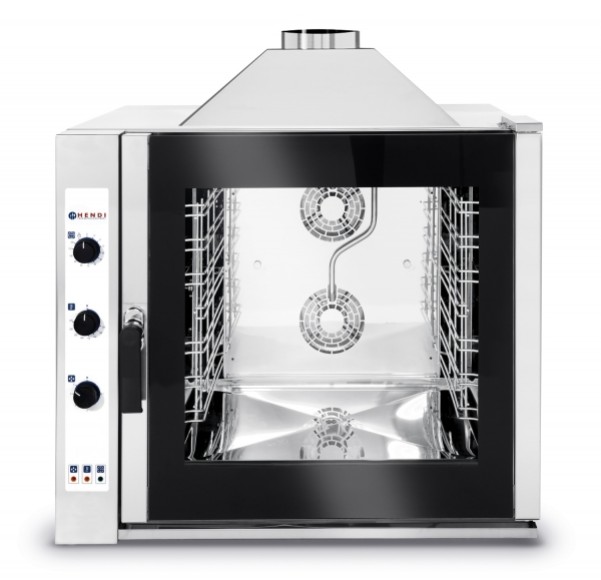 Пароконвектомат Hendi 224694 7x GN 1/1 - газовий, ручне керування