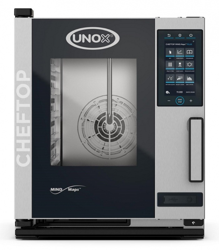 Пароконвектомат Unox XECC0513EPRM лінія PLUS