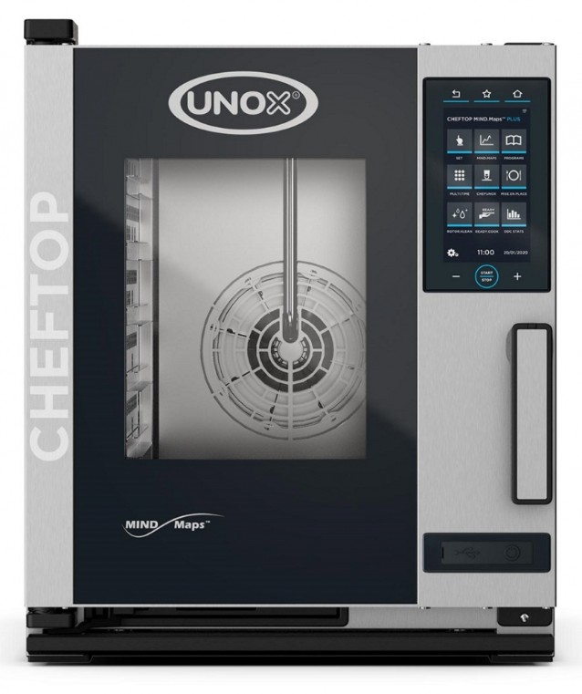 Пароконвектомат Unox XECC0523EPRM лінія PLUS