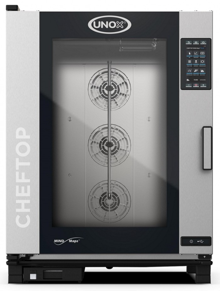Пароконвектомат Unox XEVC1021GPRM лінія PLUS