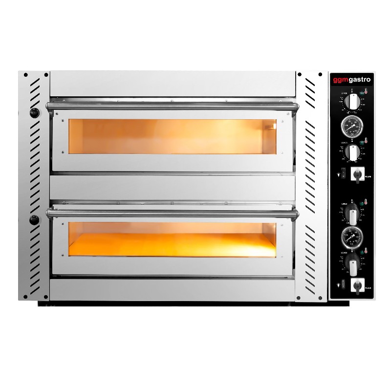 Печь для пиццы 4+4x30 см GGM Gastro POE4430