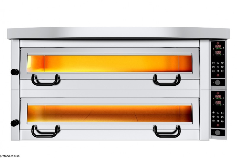Печь для пиццы 6+6 x 34 cм GGM Gastro 2#POP634E#HP634