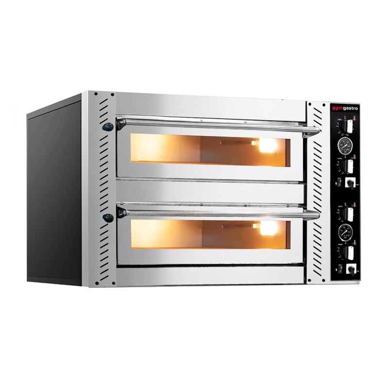 Печь для пиццы 4 + 4x 25 см GGM Gastro POE4425