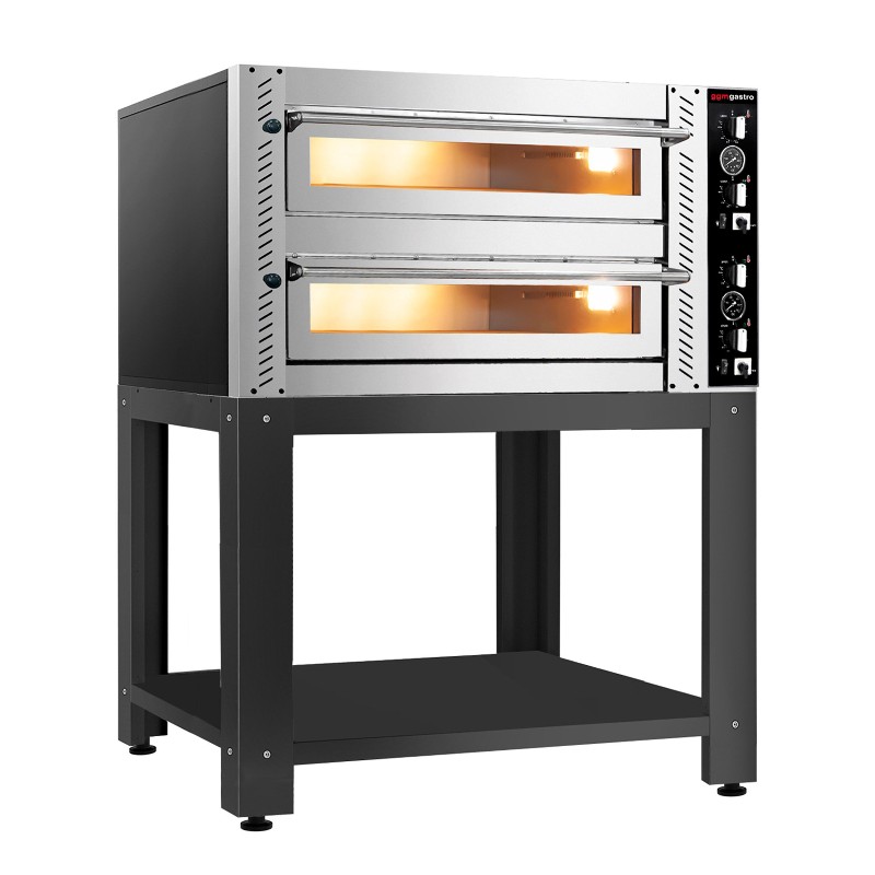 Печь для пиццы 6 + 6 x 30 см GGM Gastro POE6630#UGPOE630