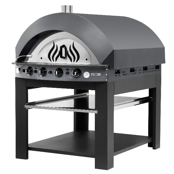 Печь для пиццы газовая, 9 х 25 см, 1 камера GGM Gastro GPOE150A#UGE15