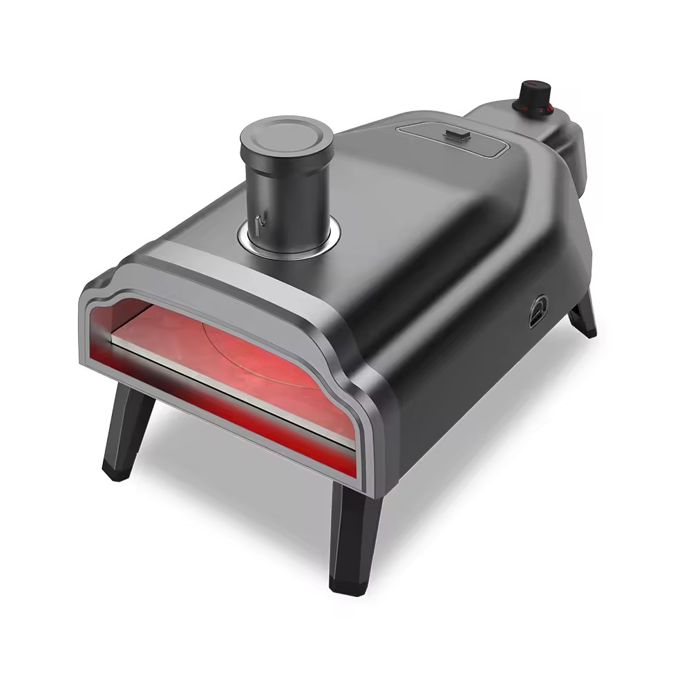 Печь для пиццы газовая и пеллетная ZUVER Pizza Gas Pellet 14GP (35,56 см)