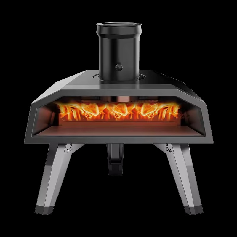 Печь для пиццы газовая и пеллетная ZUVER Pizza Gas Pellet 200GP (51см)