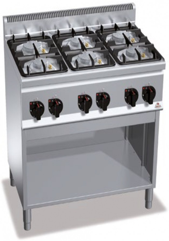 Плита газова Bertos G6F6MPW