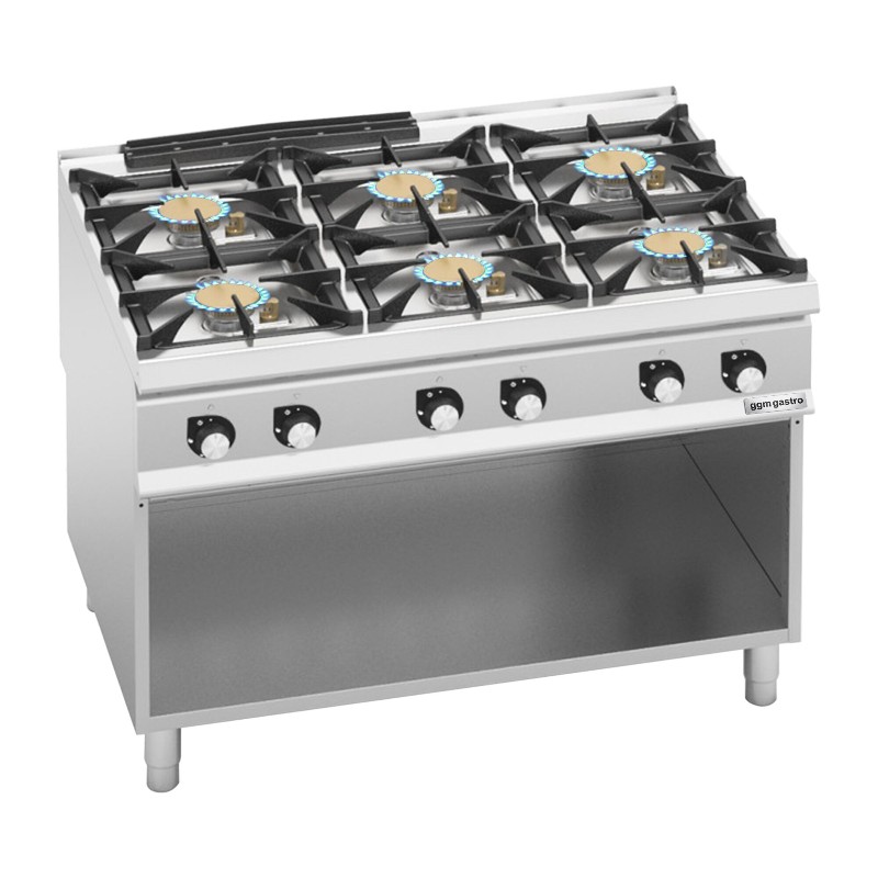 Плита газовая GGM Gastro GHB1299HM