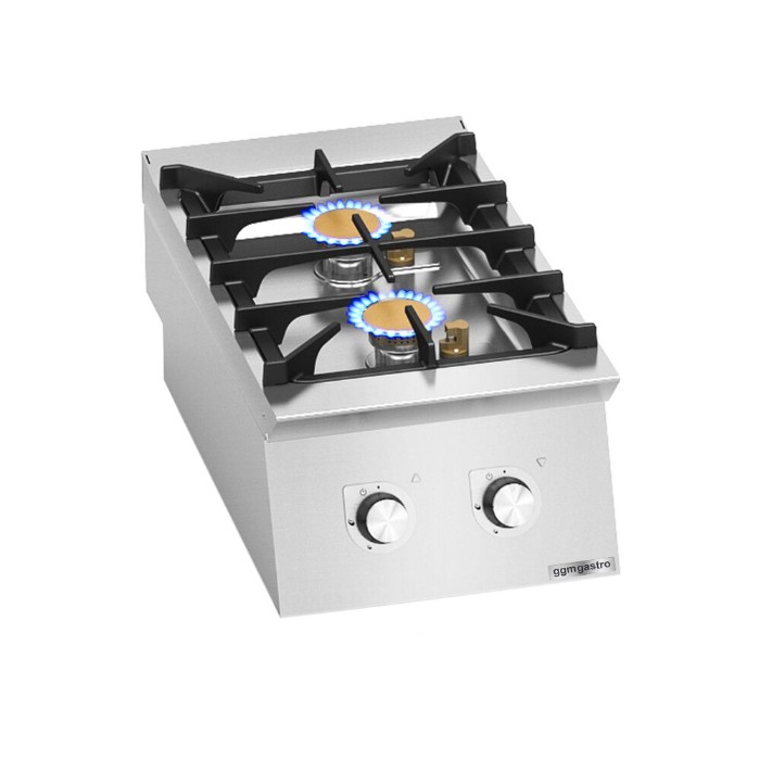 Плита газовая с 2 конфорками GGM Gastro GHB473B