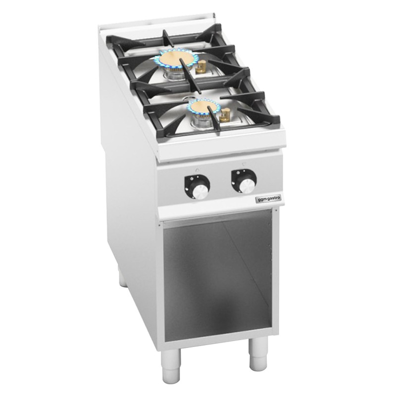 Плита газовая с 2 конфорками GGM Gastro GHB499