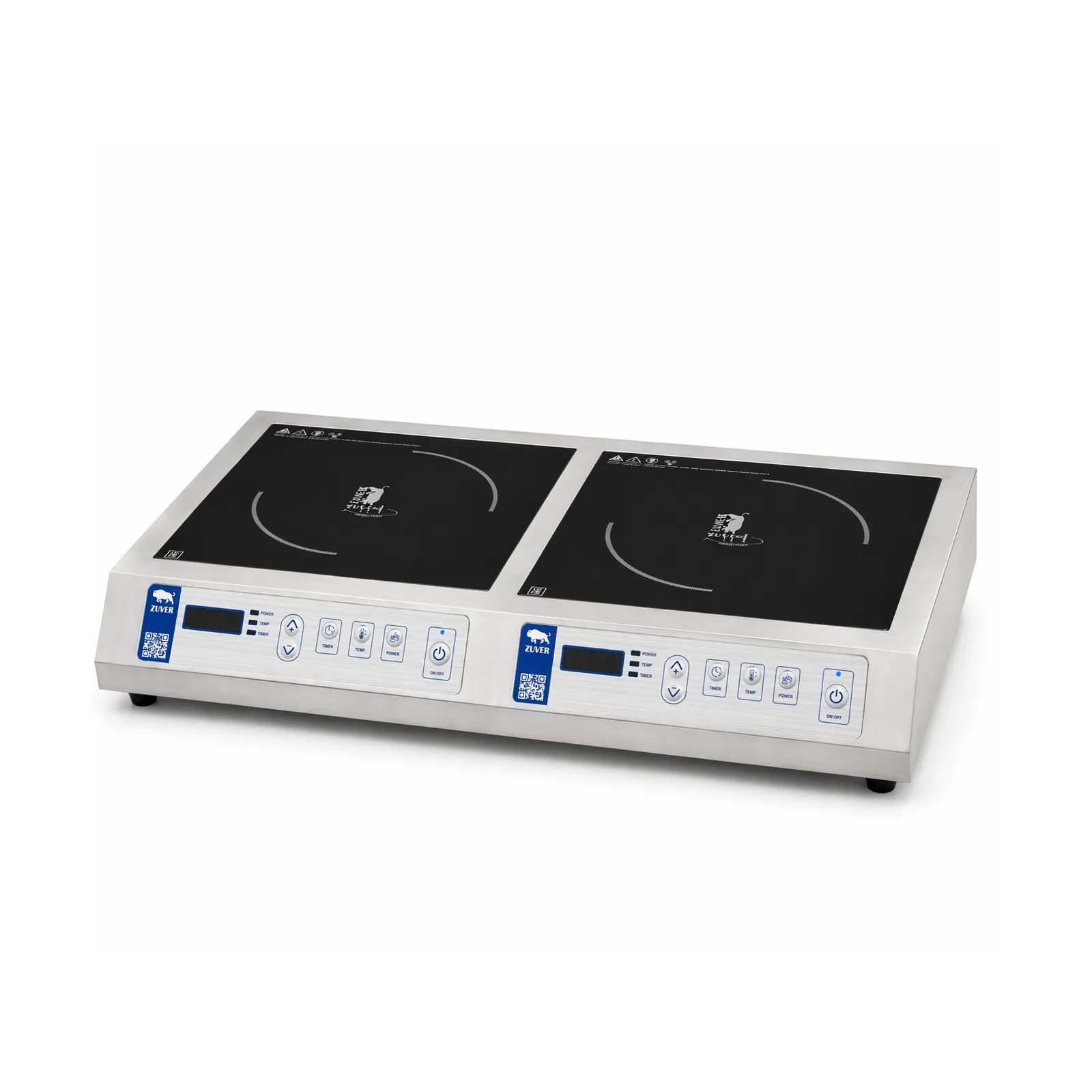 Плита индукционная ZUVER Cooker 2-х конфорочная, 7000W