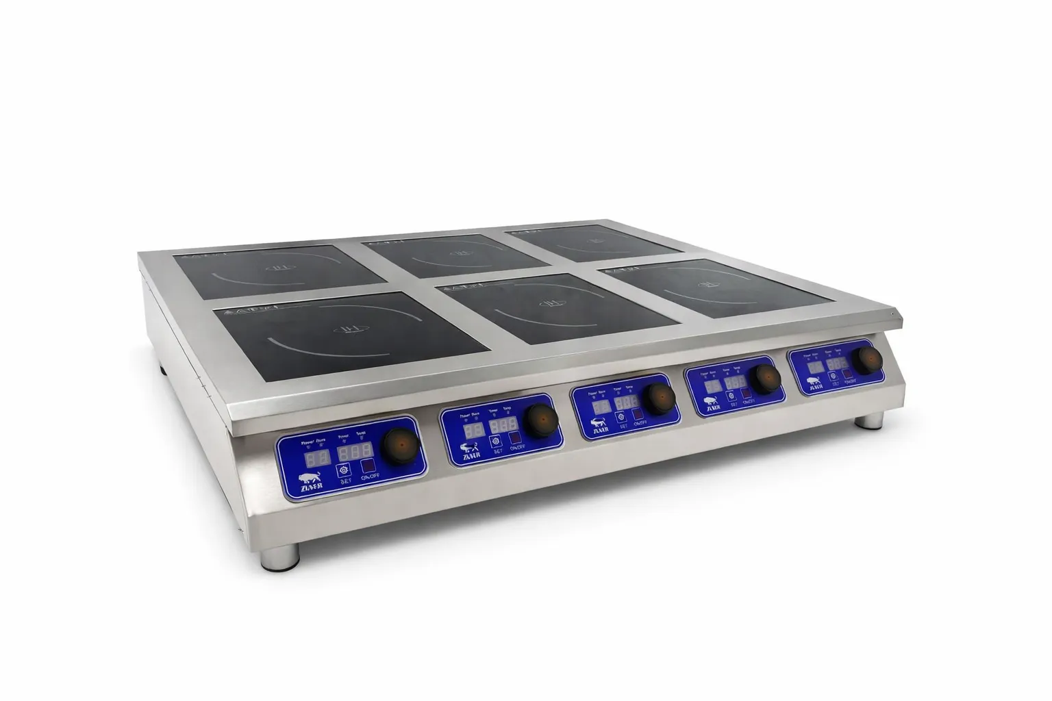 Плита индукционная ZUVER Cooker Profi 6-х конфорочная, 21000W, 380V